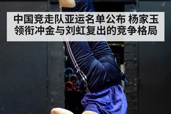 中国竞走队亚运名单公布 杨家玉领衔冲金与刘虹复出的竞争格局
